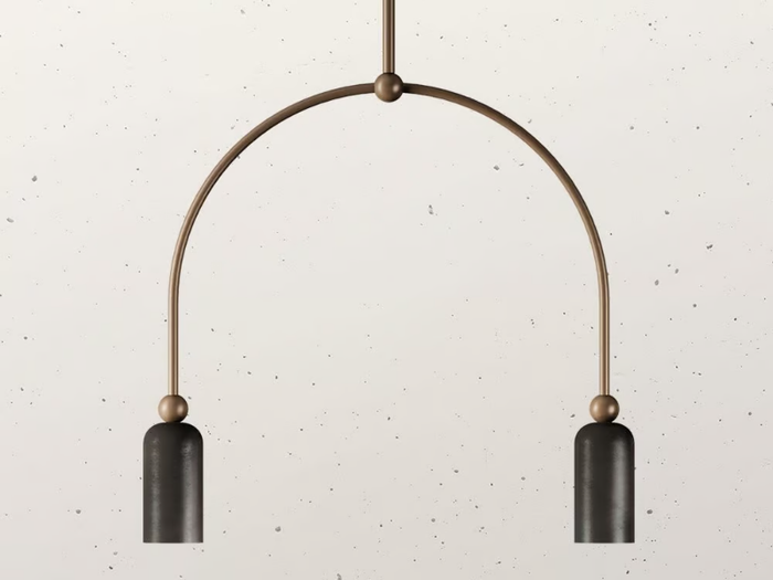 MADAME 288.03 - Metal pendant lamp _ Il Fanale